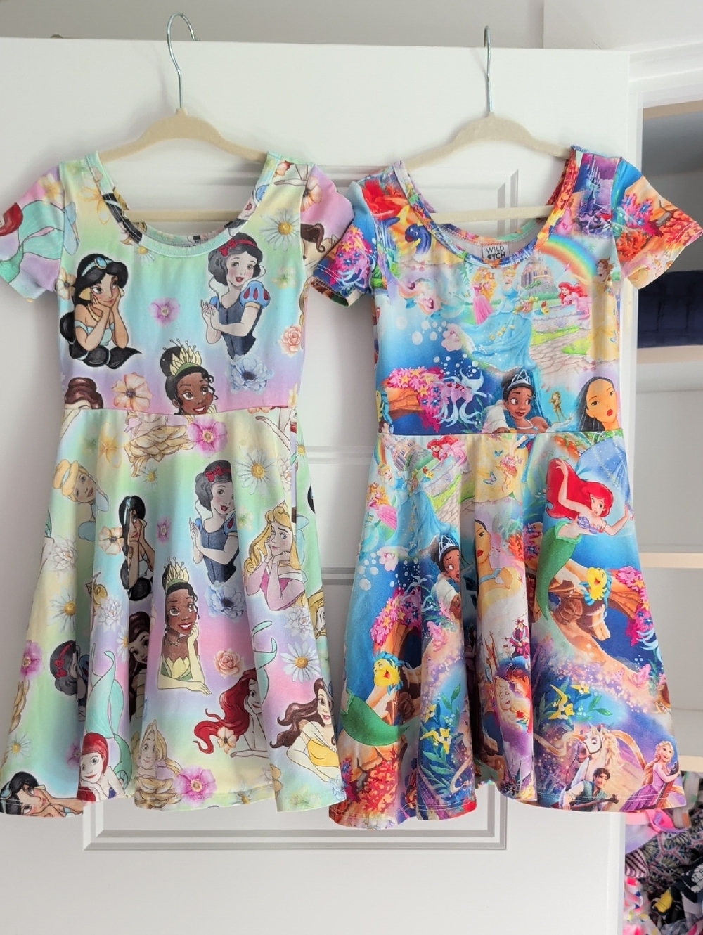 2 Wild Rich Kids Disney Princess Skater Dresses